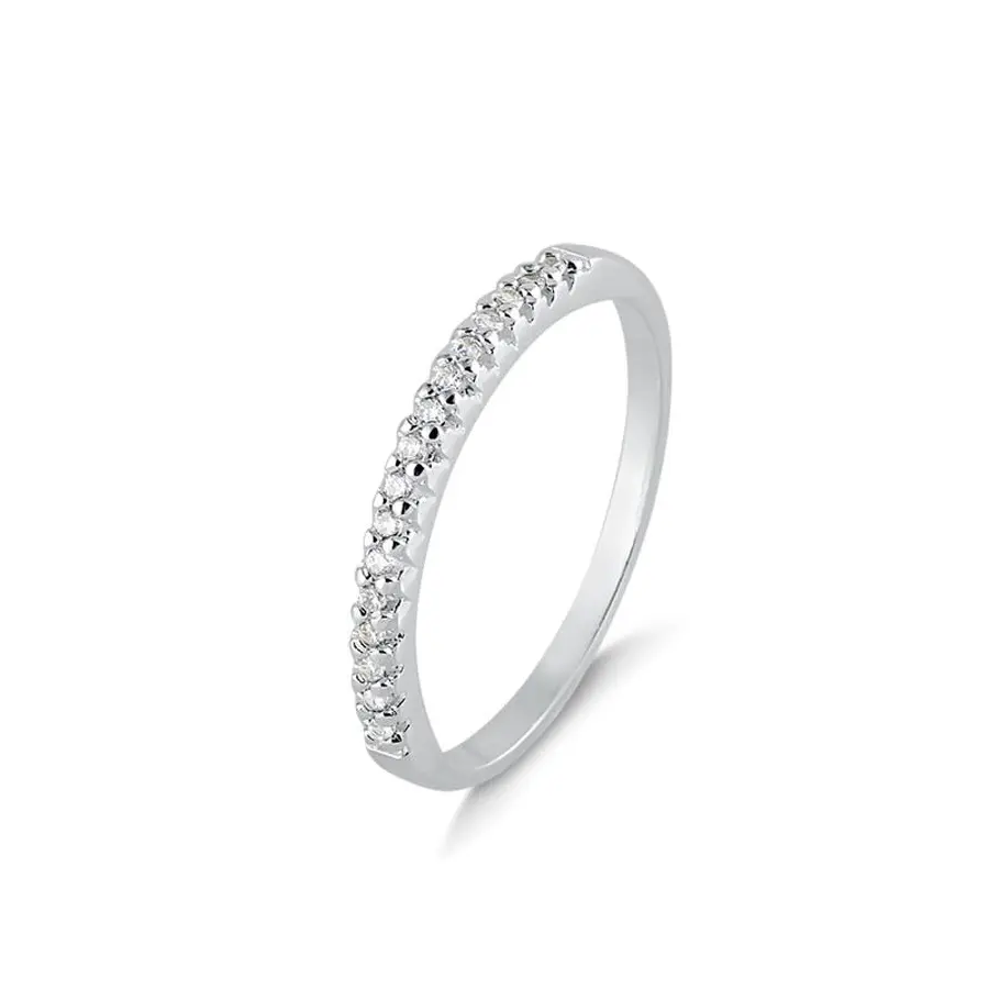 ac8c8170002c228b3f12eb96743c2614.webp Anel de prata 925 meia aliança grossa cristal - Imagem 1