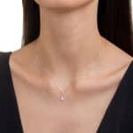 Pingente de prata 925 mini coração delicado - Imagem 2