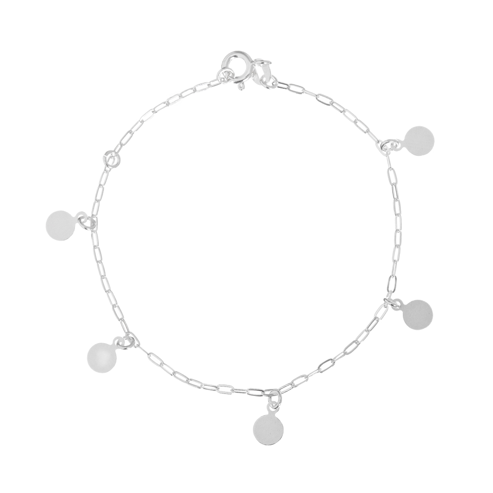 b4995b51ffed5d24367dc2123cce3543.jpg Pulseira de prata 925 medalhas - Imagem 1