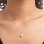 Pingente de prata 925 mini pérola - Imagem 2