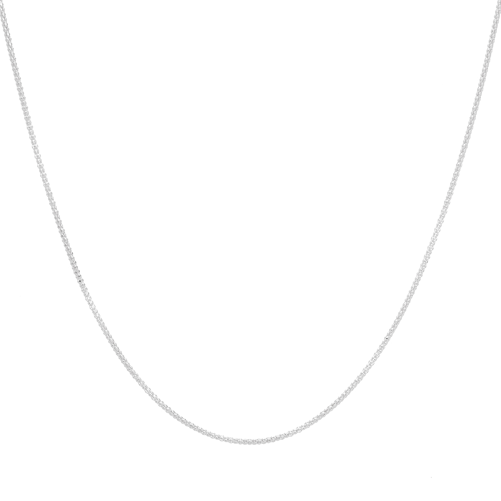 dbdcaac724a87c186c657bebe5d5c968.jpg Corrente de prata 925 malha pipoca - vários comprimentos - Imagem 1