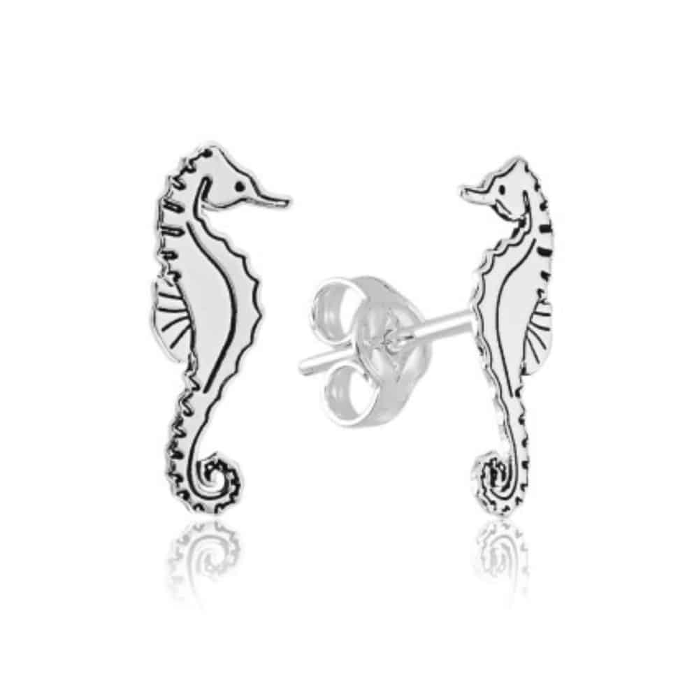 4419afdde2f79f652fbadf6e01480f7a.jpg Brinco de prata 925 cavalo-marinho - Imagem 1