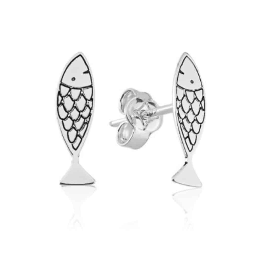 be3a385840946a8b58e1ae61f3ea7dd3.jpg Brinco de prata 925 peixinho - Imagem 1